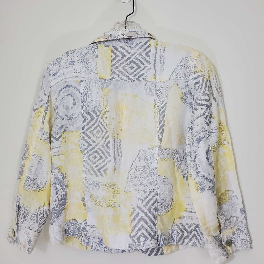 Ruby Rd. Petite Multicolored Jacket With Beading,… - image 2